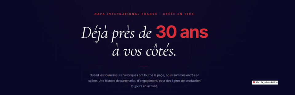 Près de 30 ans