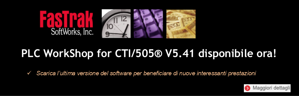 V5.41 DI PLC WORKSHOP PER CTI/505